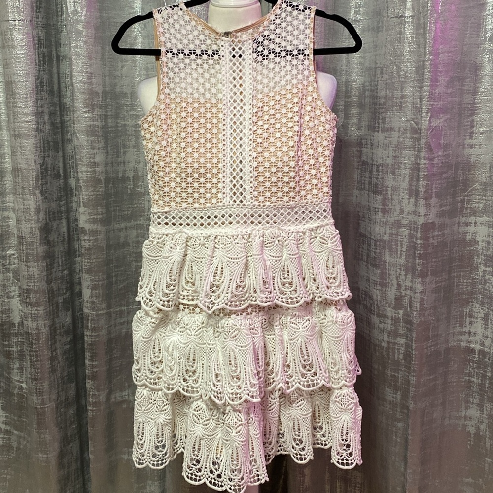 Aqua dress from Bloomingdale’s size small